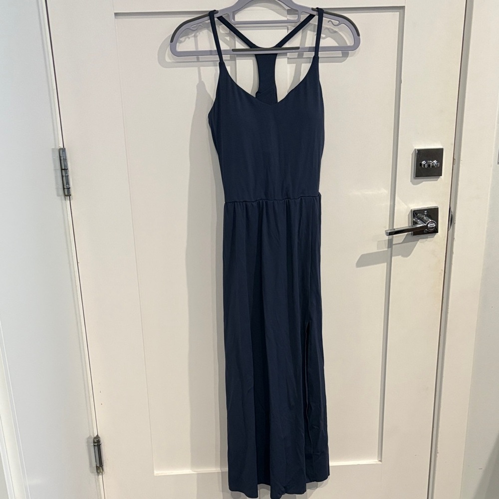 Stylish Navy Maxi Dress
